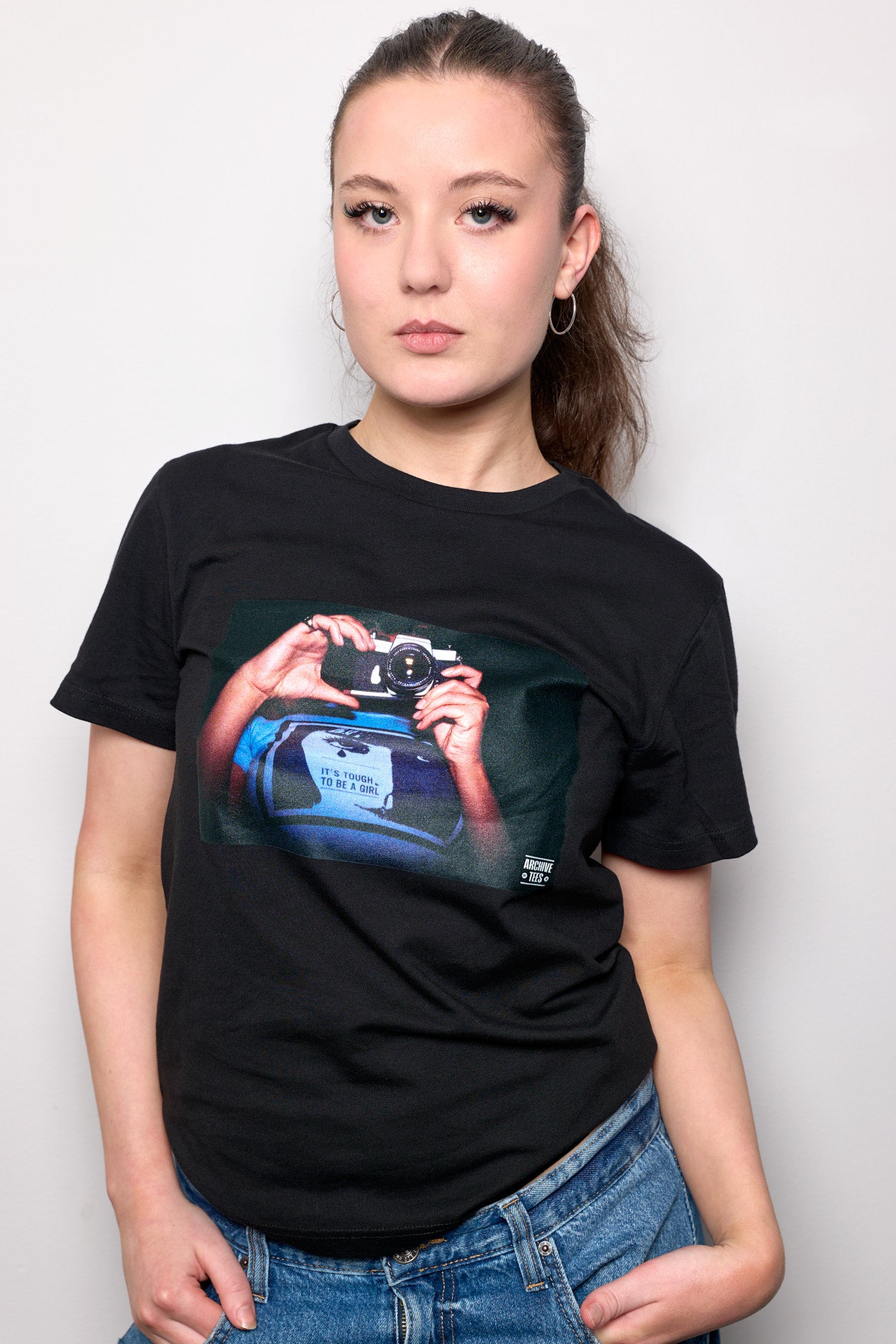 It's tough to be a girl women's tee