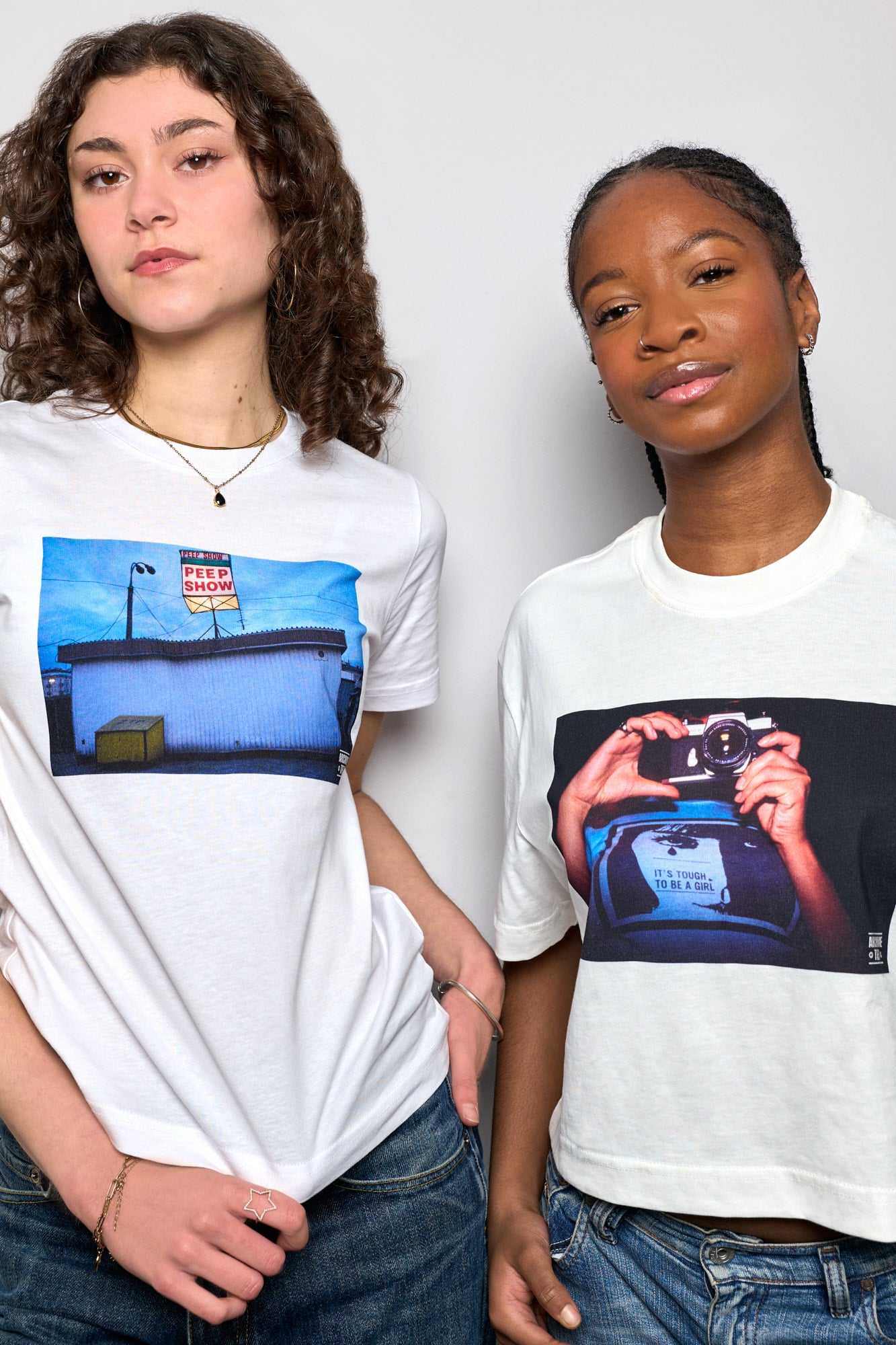 Peep show shack Warsaw 1998 women's tee